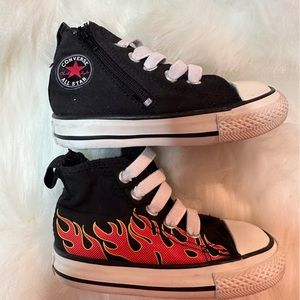 Converse Chuck Taylors infant Flames